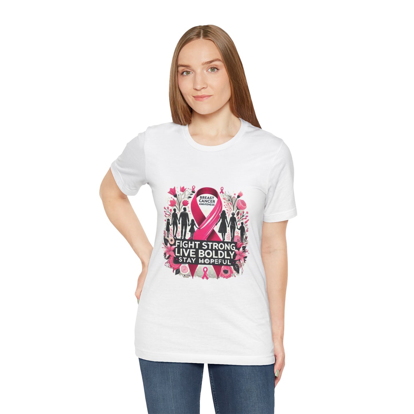 Breast Calendar Awareness Unisex Jersey Short Sleeve Tee