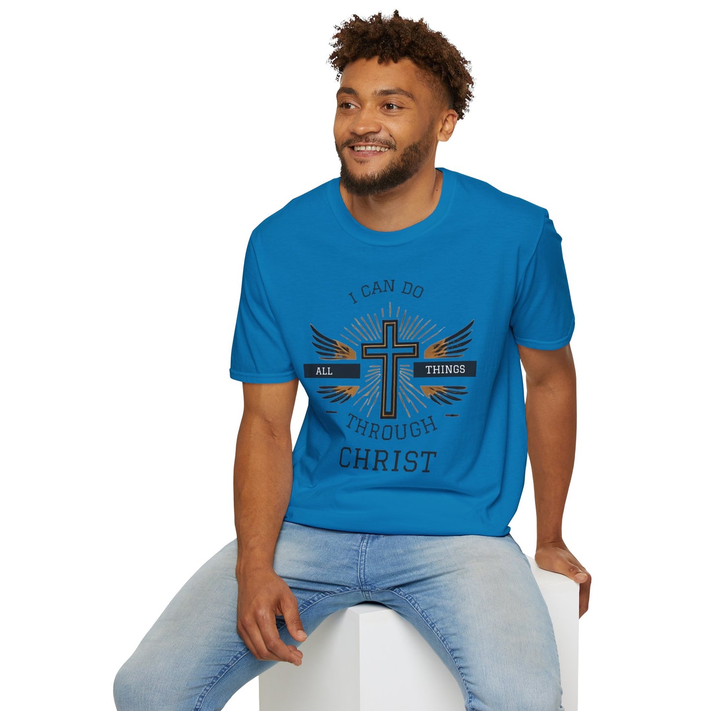 All Things Through Christ Unisex Softstyle T-Shirt