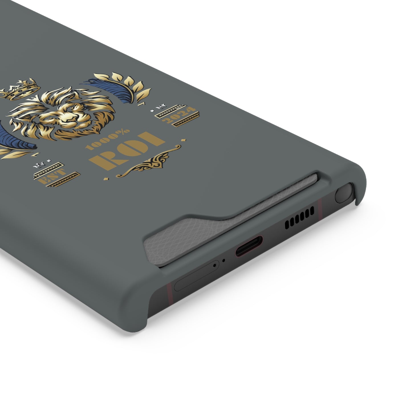 1000%ROI Phone Case With Card Holder (Compatible with iPhone 13, and Samsung Galaxy S21, S22 models)