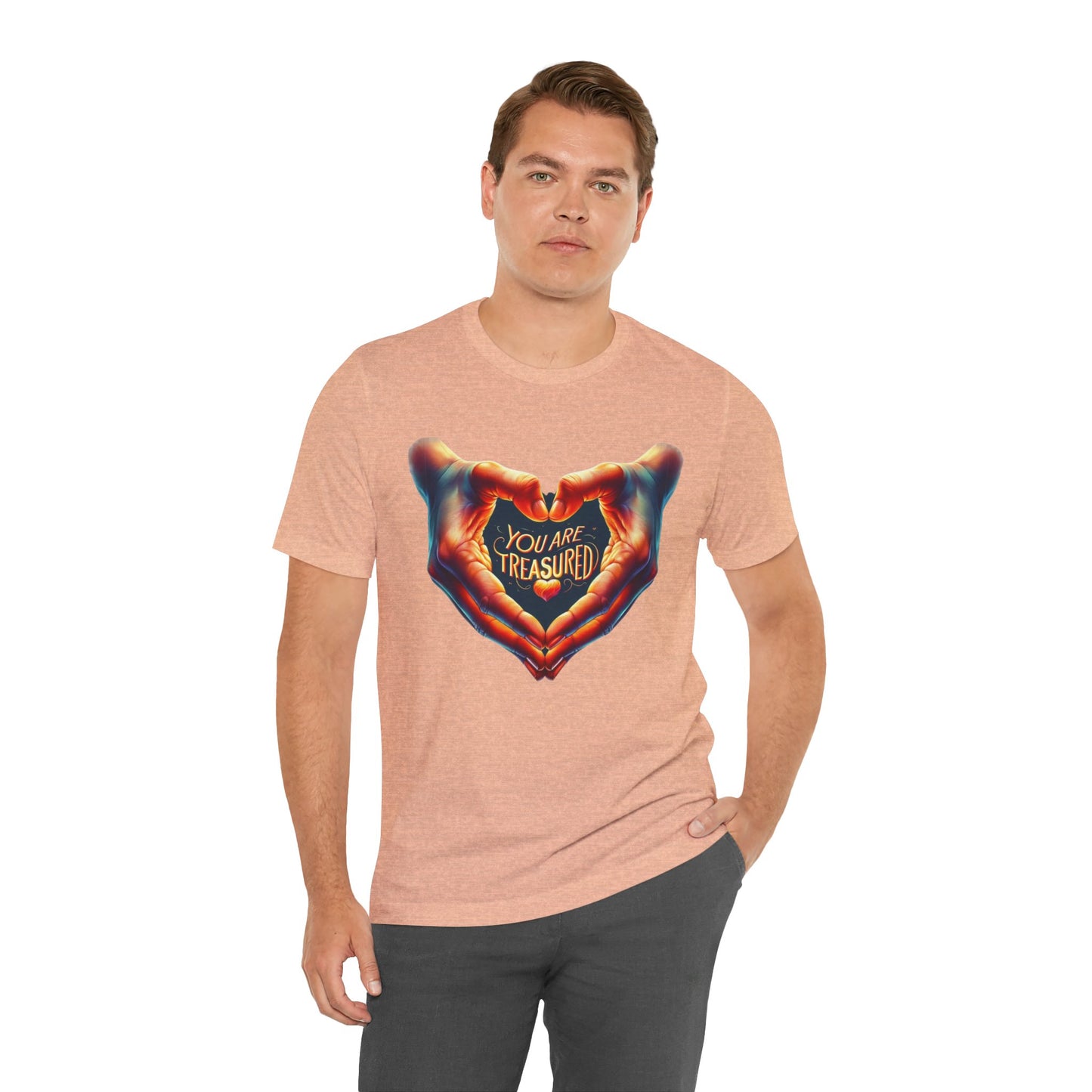 You Are Treasured - Both Sides Printed - Short Sleeve Tee
