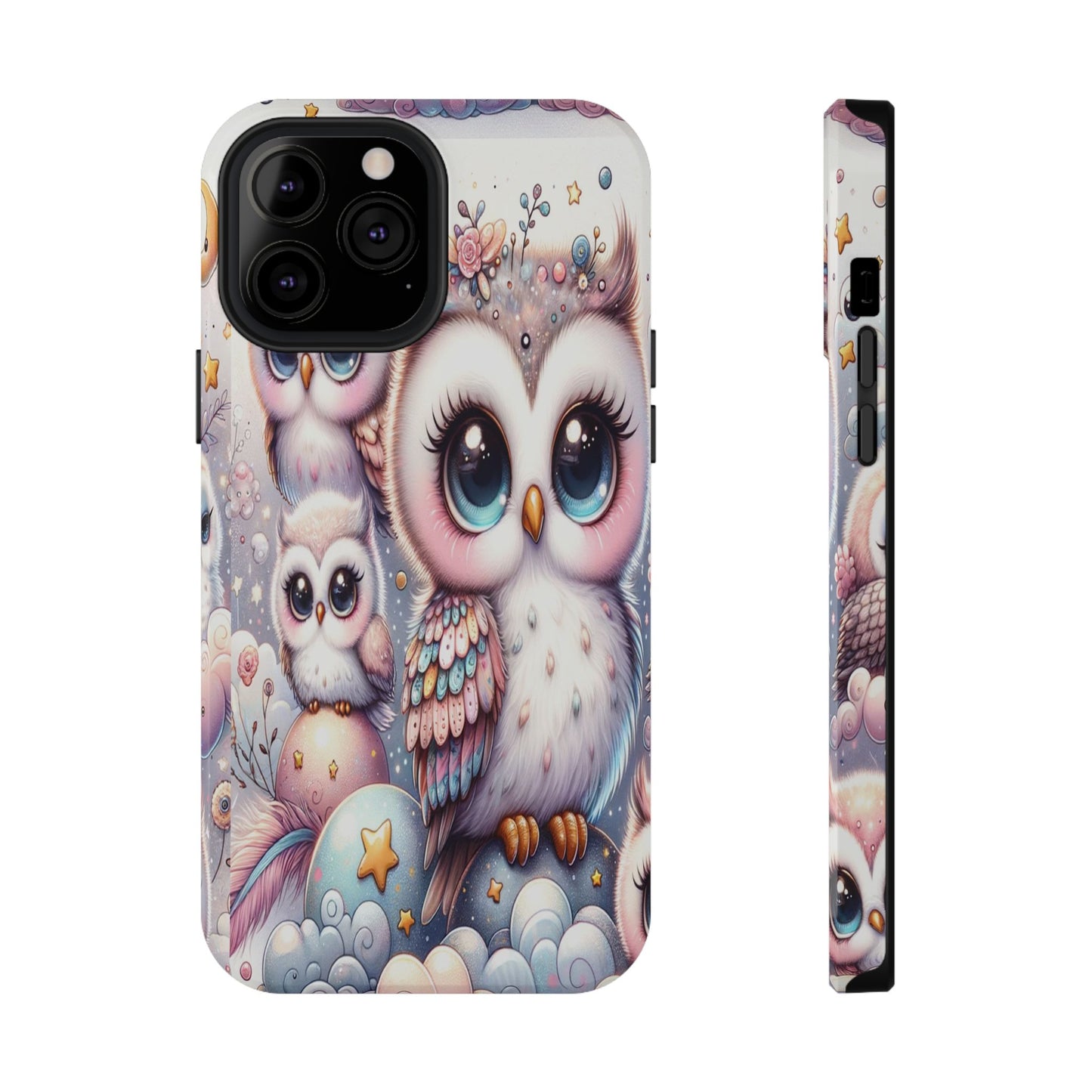 Cutesy Owl Impact-Resistant Phone Cases