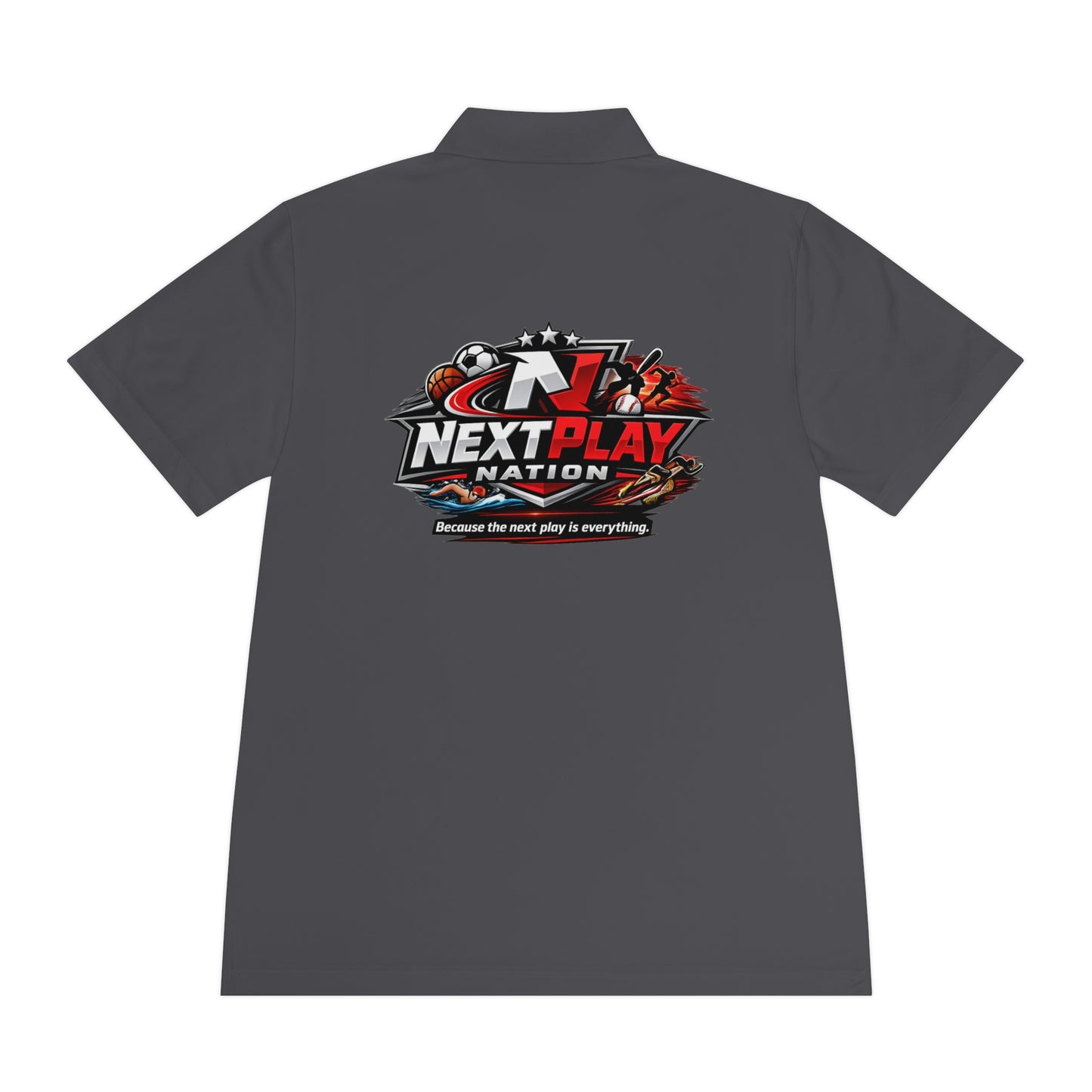 NextPlay Nation Men's Sport Polo Shirt
