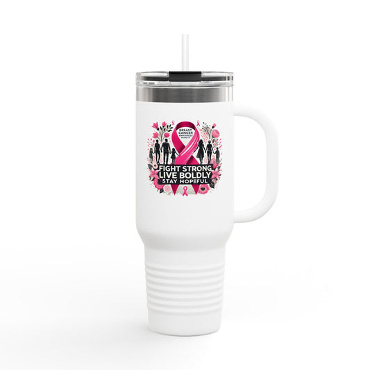 Breast Cancer Awareness - 40oz Insulated Travel Mug