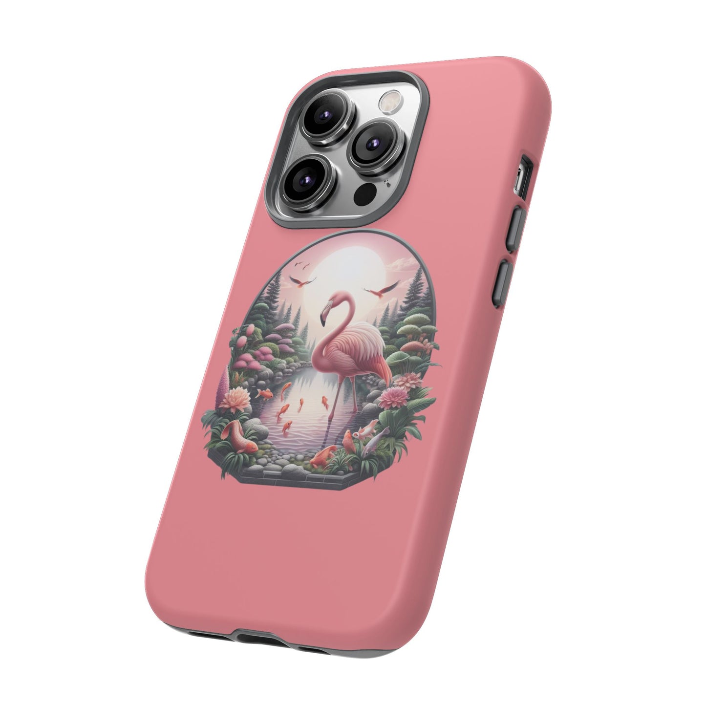 Pink Flamingo - iPhone Tough Phone Case