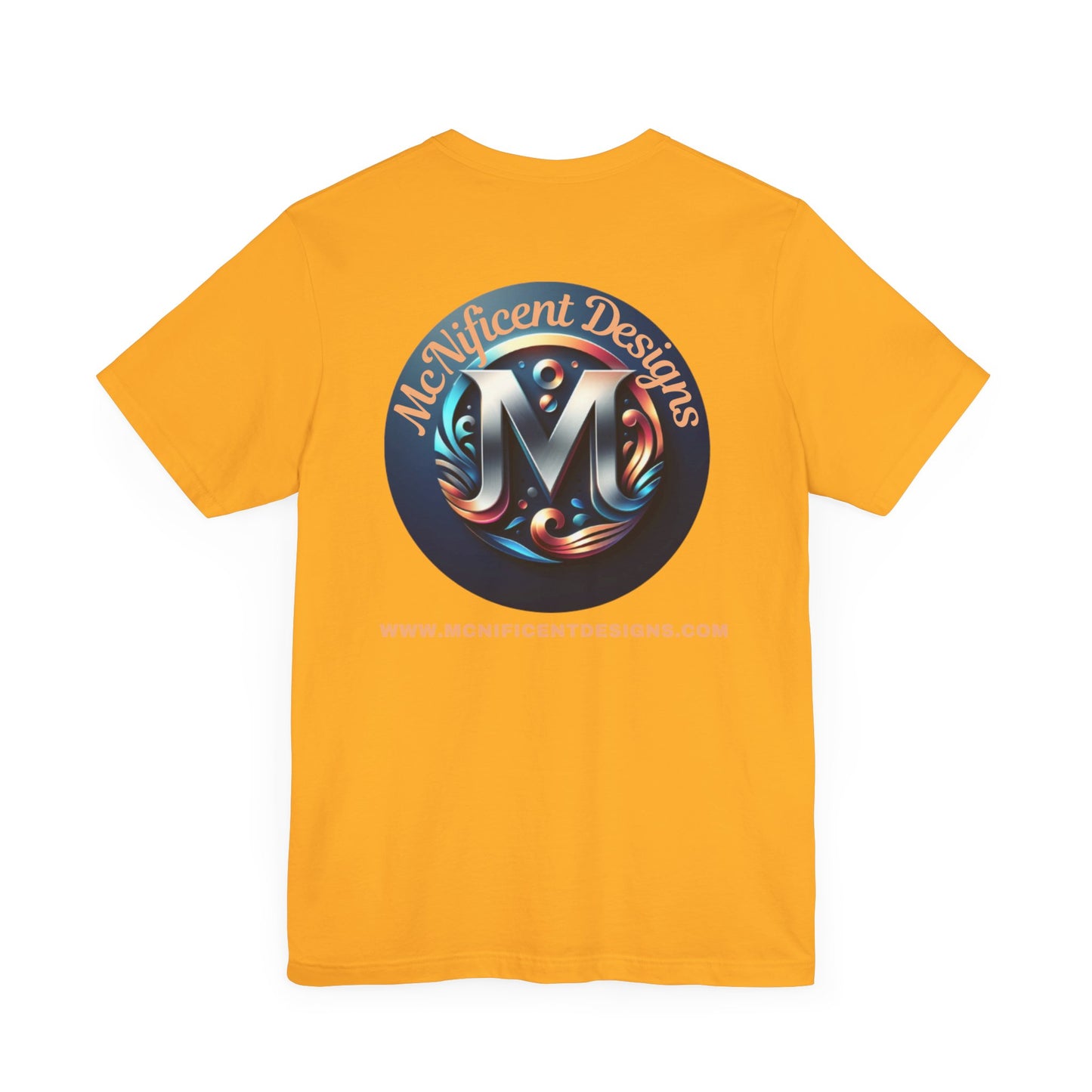 McNificent Designs Merchandise - Disrupt Yourself  Short Sleeve Tee (2)