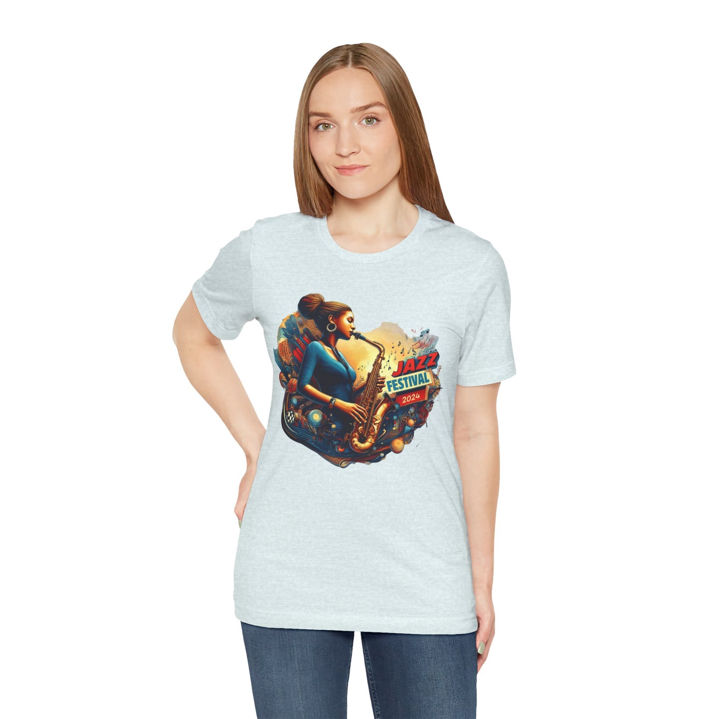 Jazz Festival 2024 - Short Sleeve Tee - Both Sides Printed