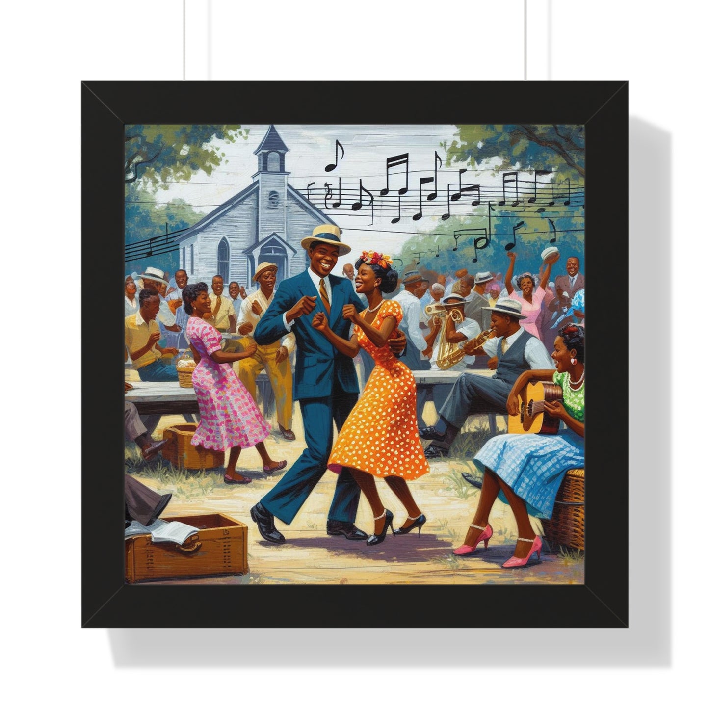 Stanky Leg After Service -  Unique Wall Art - Framed Vertical Poster