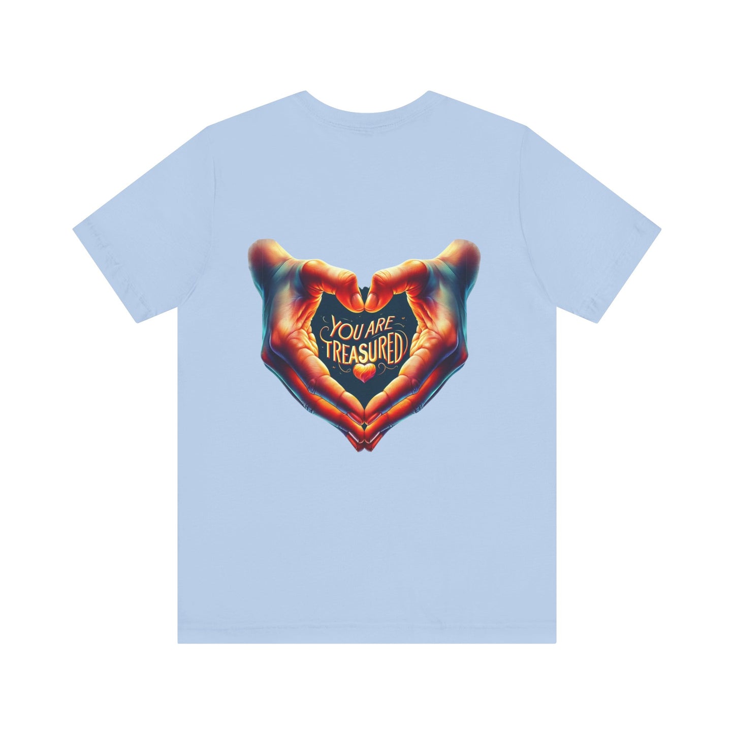 You Are Treasured - Both Sides Printed - Short Sleeve Tee
