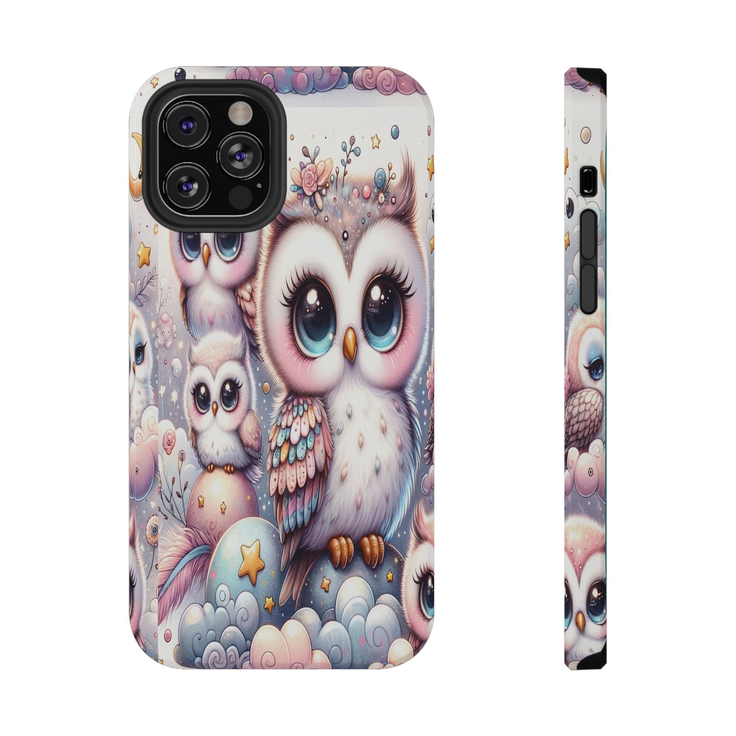 Cutesy Owl Impact-Resistant Phone Cases