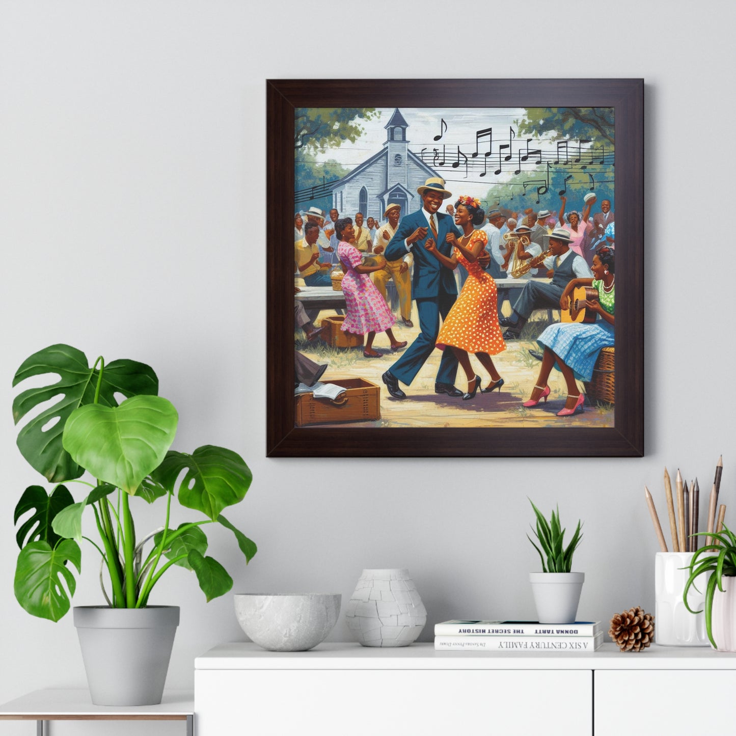 Stanky Leg After Service -  Unique Wall Art - Framed Vertical Poster