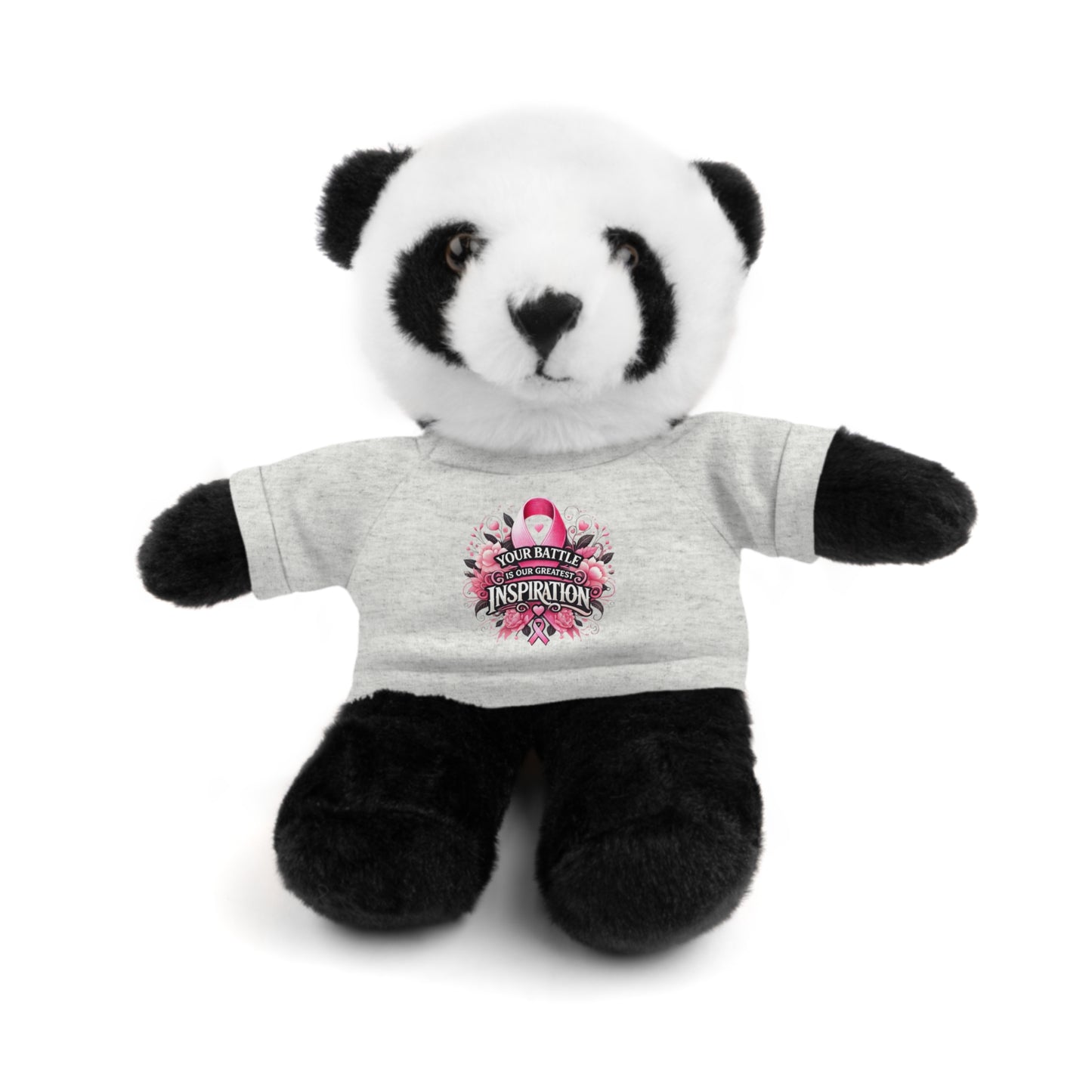 Breast Cancer Awareness Stuffed Animals with Tee