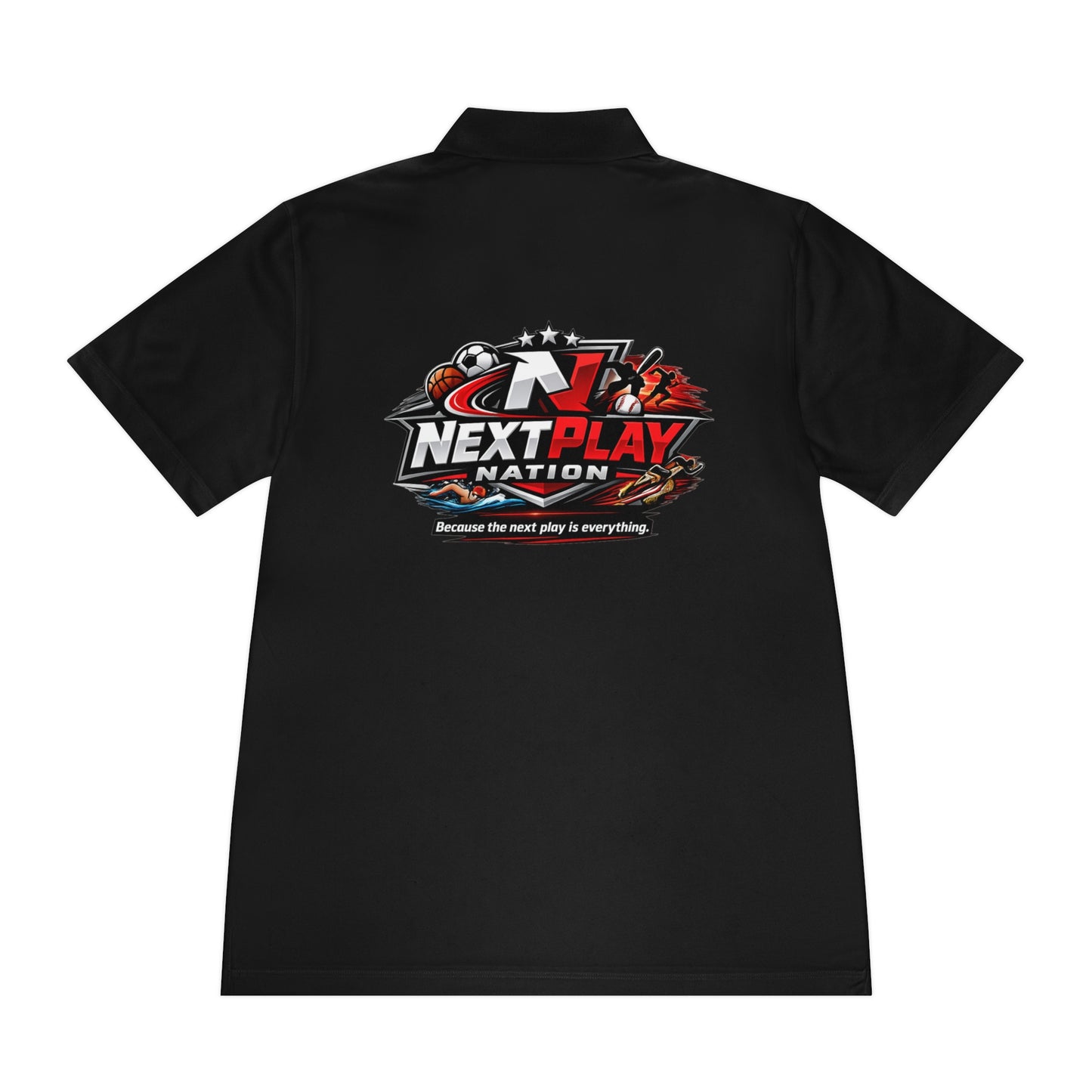 NextPlay Nation Men's Sport Polo Shirt