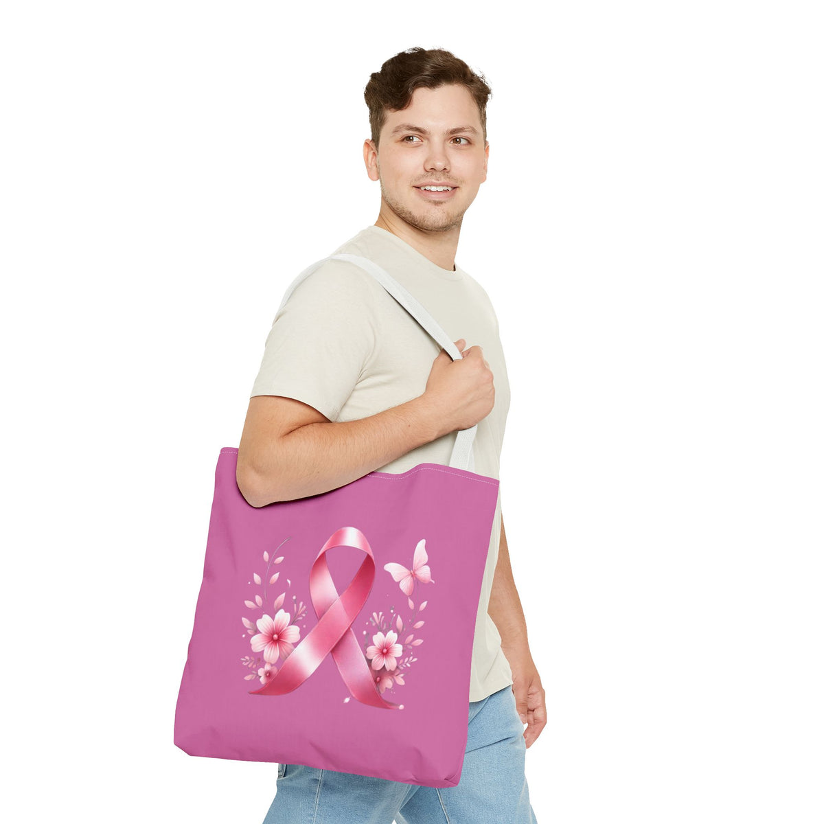 Breast Cancer Awareness Tote Bag_Pink