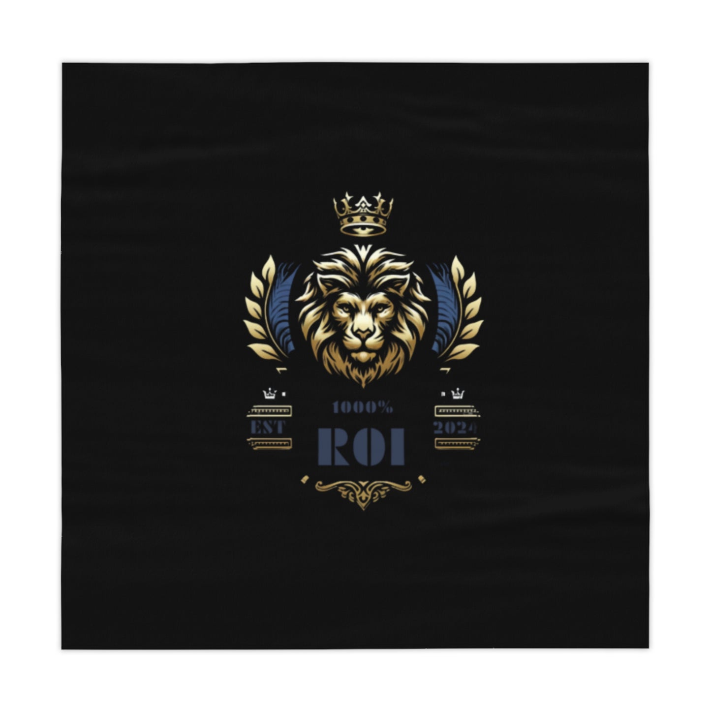 Regal Lion Tablecloth - Luxurious Dining Decor, Perfect for Home Gatherings, Party Decor, Animal Lovers, Unique Gift