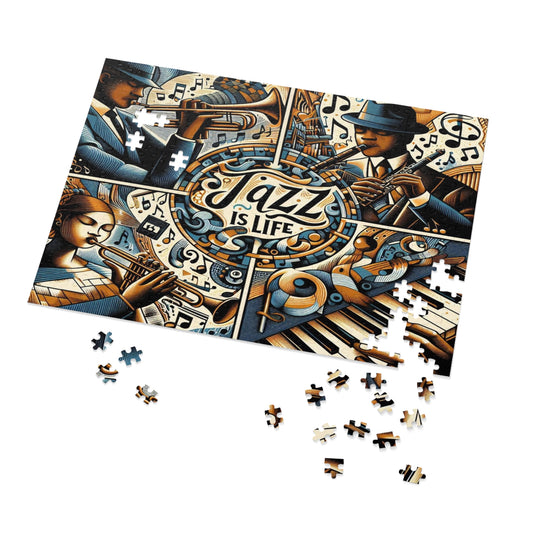 Jazz Is Life - Original Jigsaw Puzzle (30, 110, 252, 500, Piece)