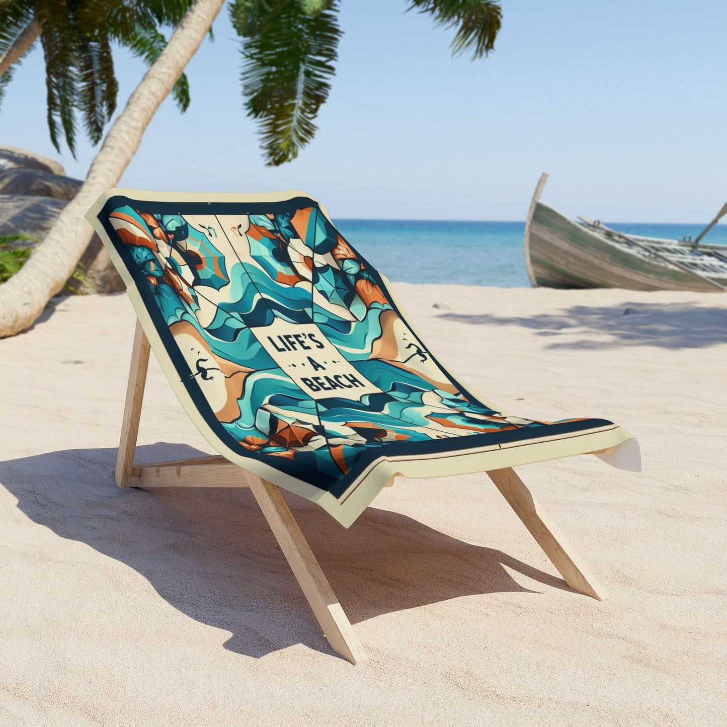 Life's A Beach - Beach Towel