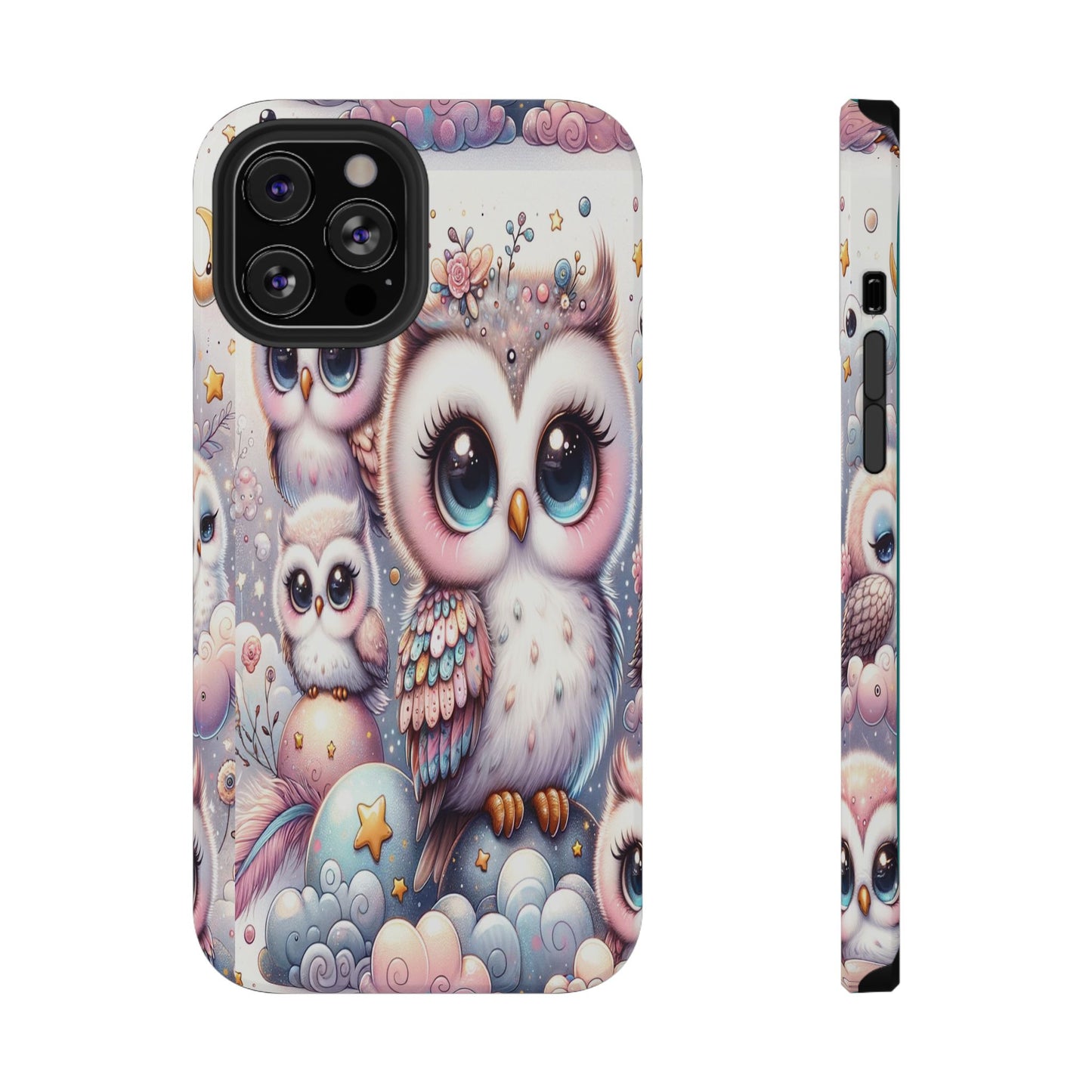 Cutesy Owl Impact-Resistant Phone Cases