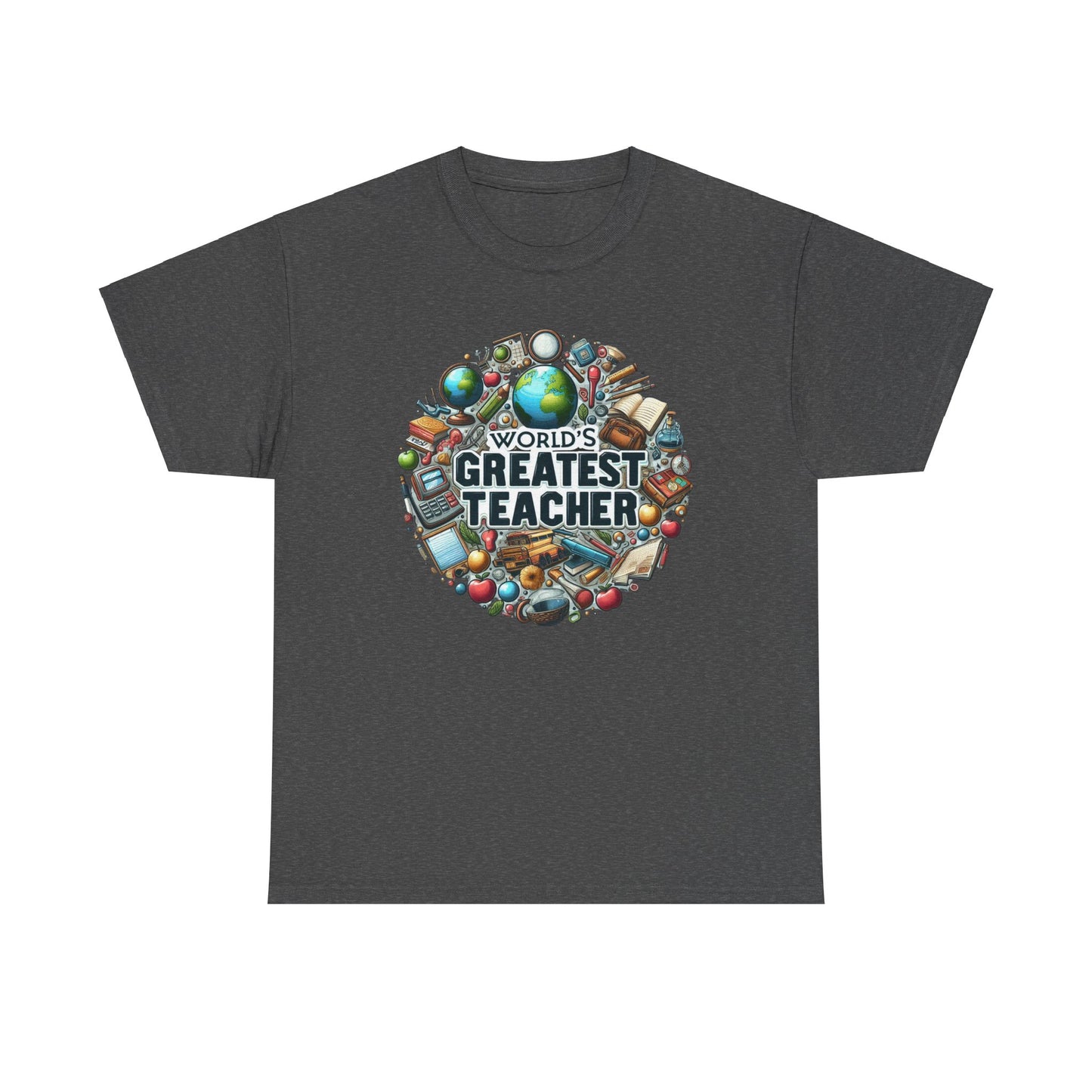 World's Greatest Teacher - Unisex Heavy Cotton Tee (G3)