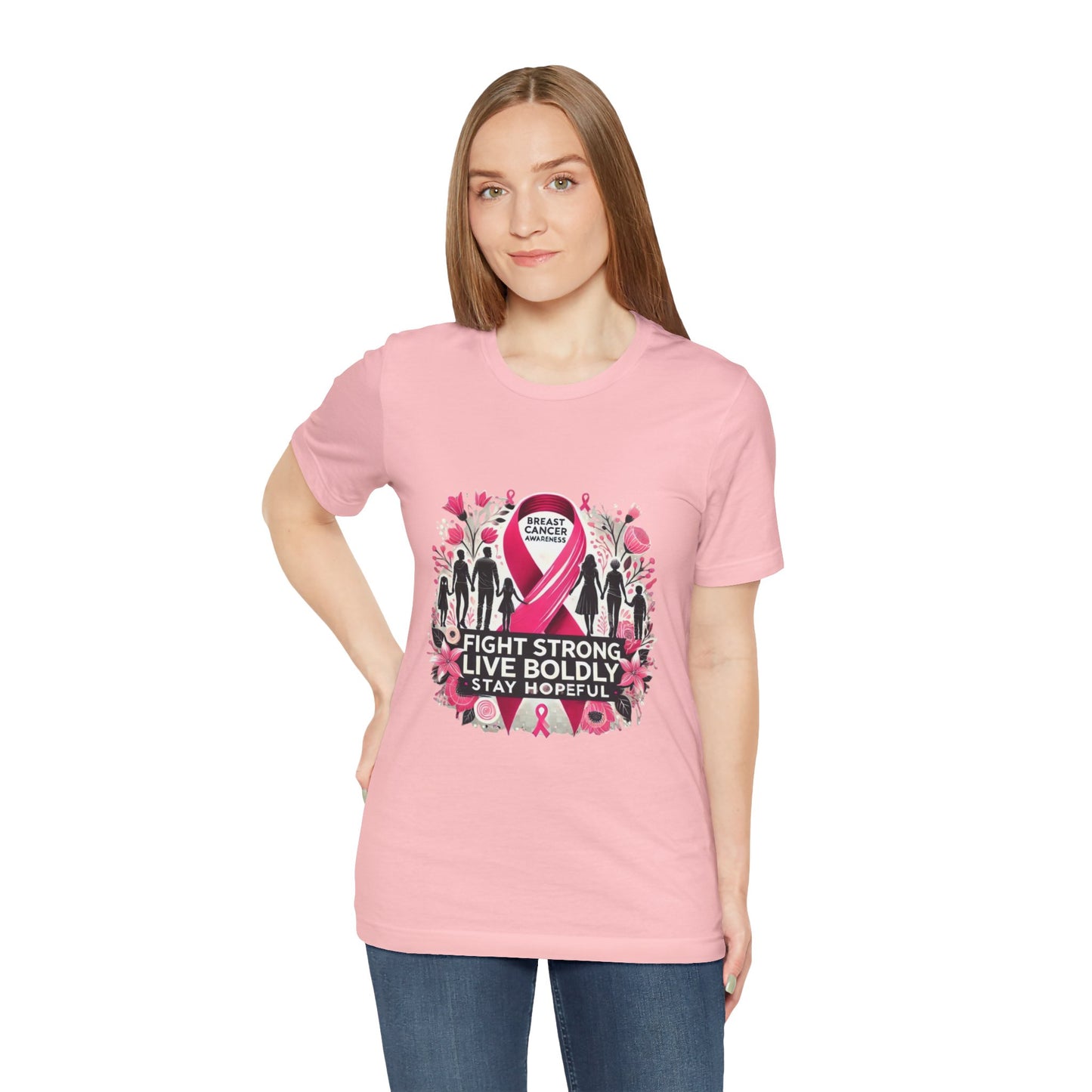 Breast Calendar Awareness Unisex Jersey Short Sleeve Tee