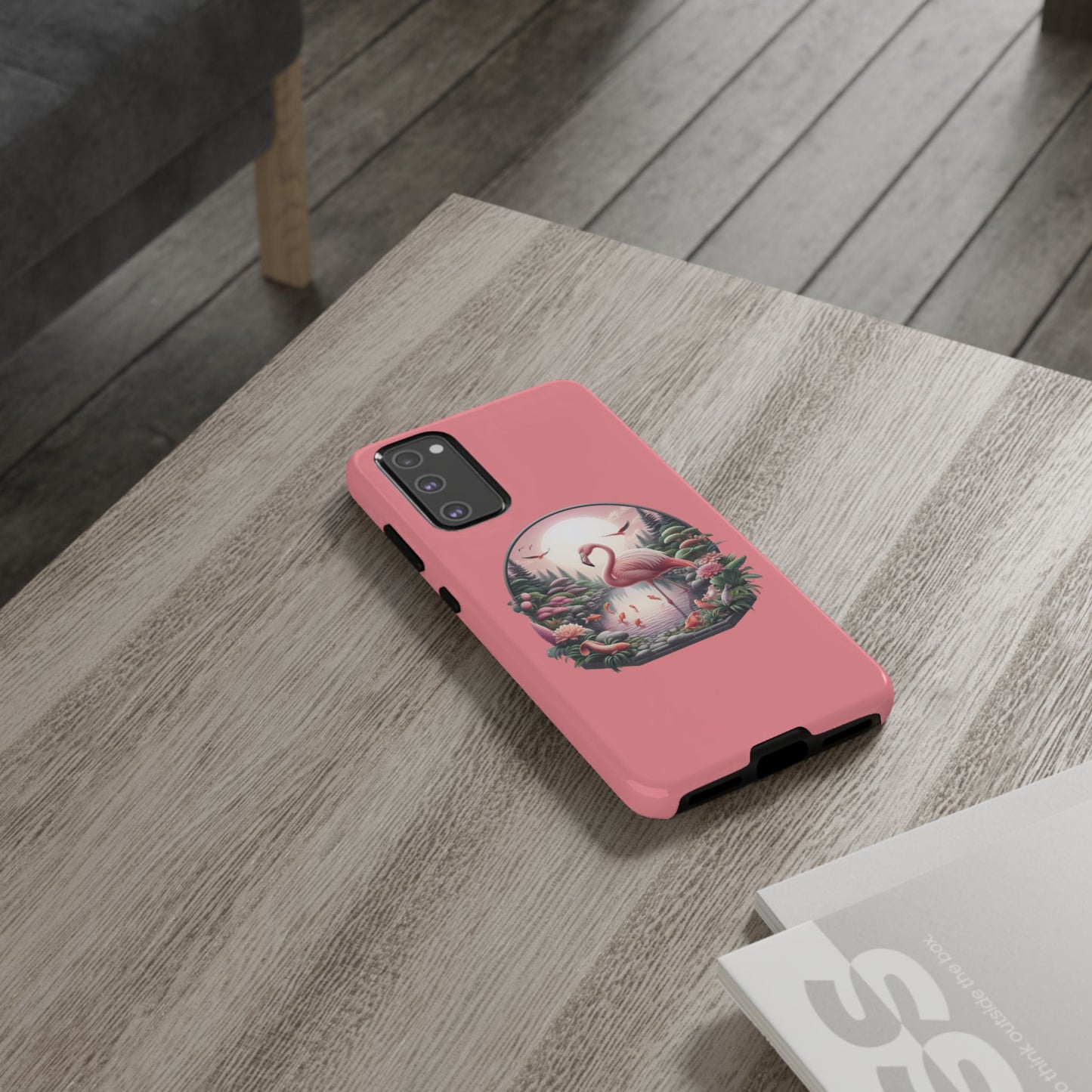 Pink Flamingo - iPhone Tough Phone Case