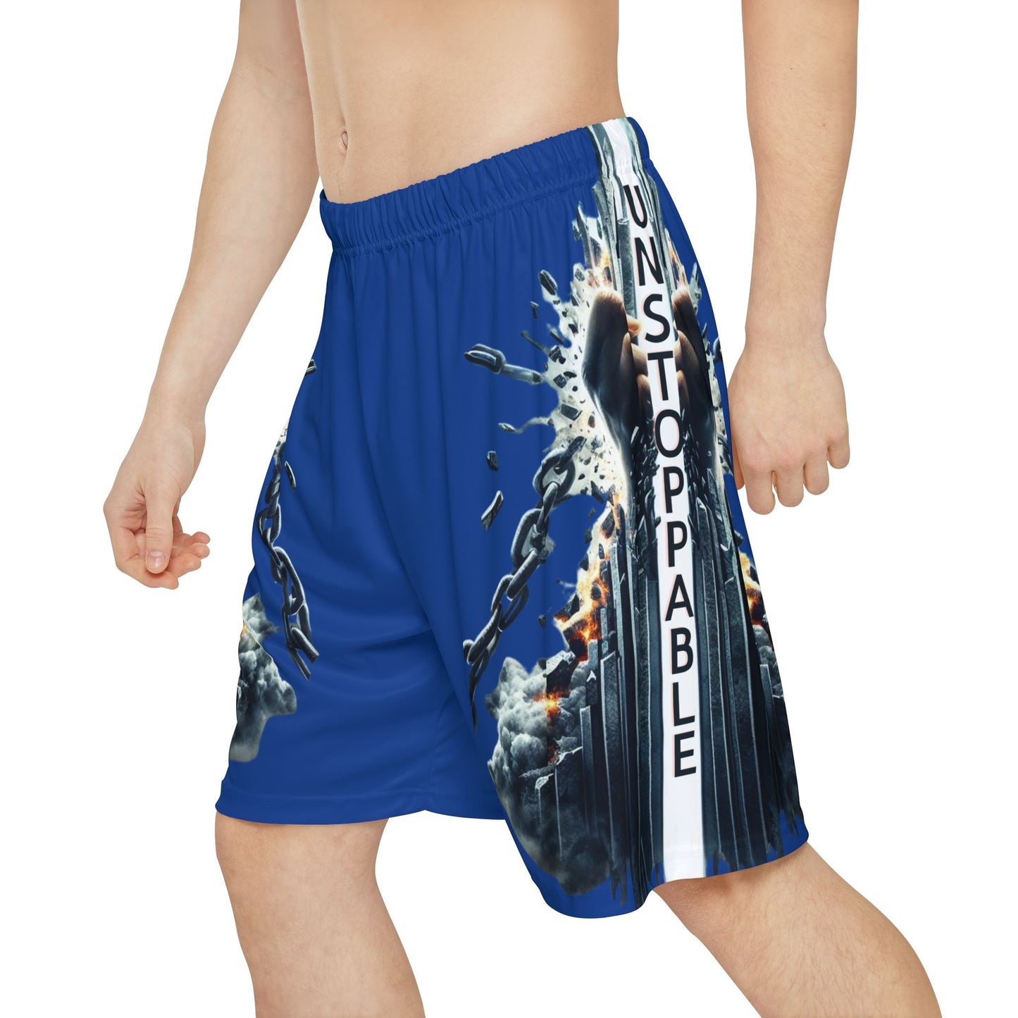 UNSTOPPABLE Men’s Sports Shorts - Dark Blue