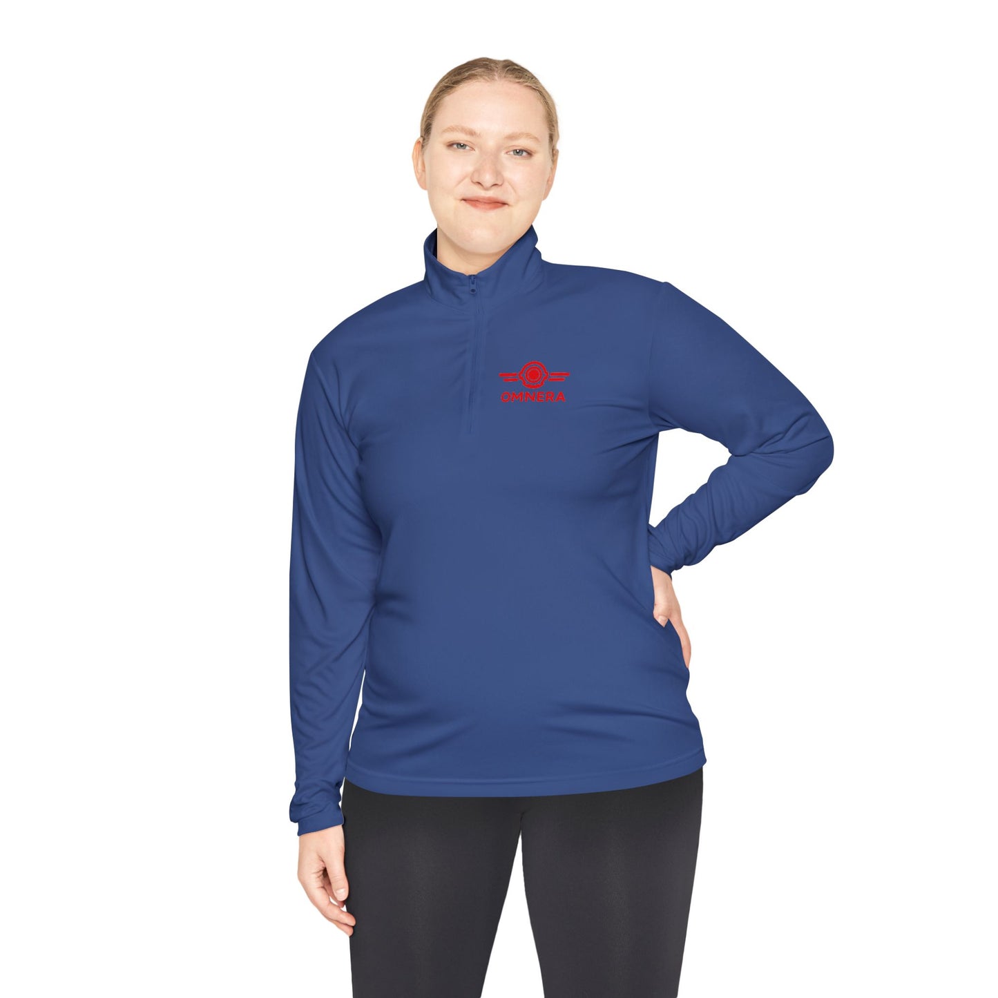 Quarter-Zip Pullover — Omnera Logo Lightweight Pullover