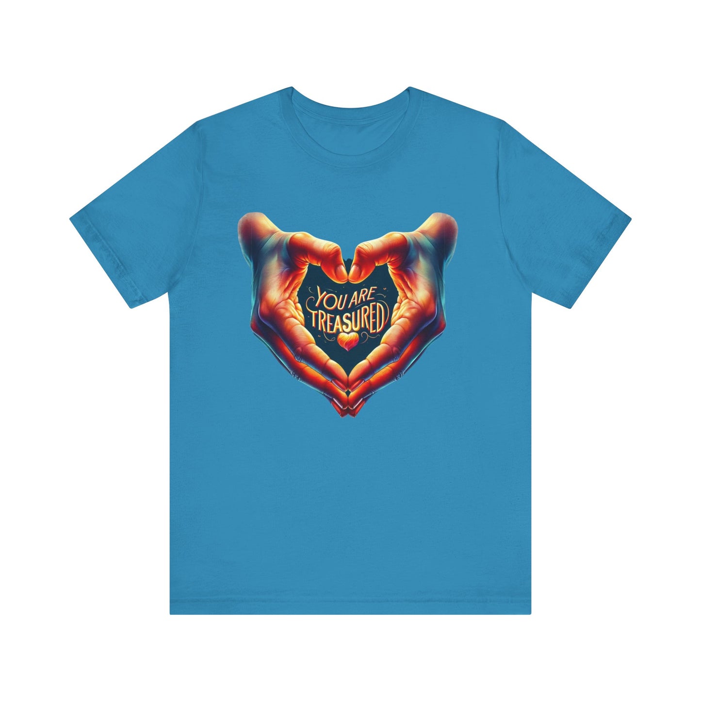 You Are Treasured - Both Sides Printed - Short Sleeve Tee