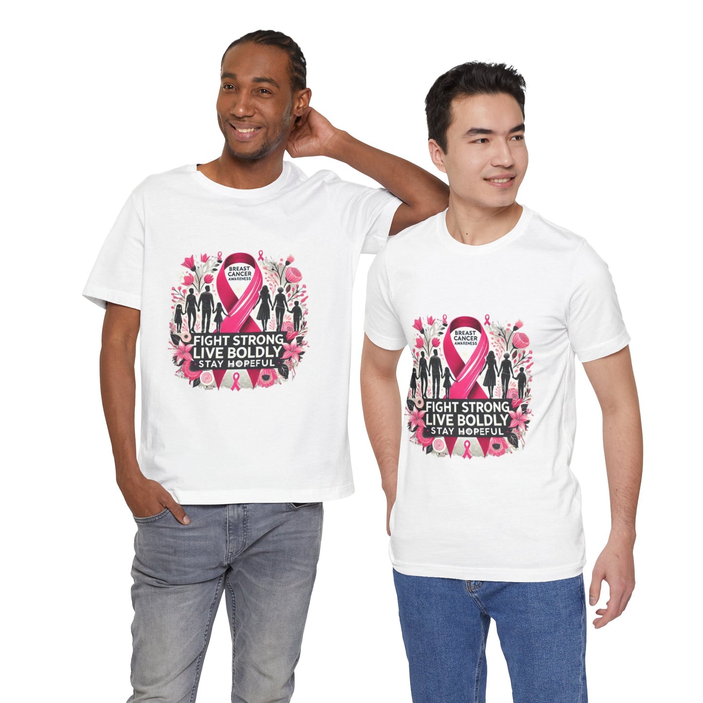 Breast Calendar Awareness Unisex Jersey Short Sleeve Tee