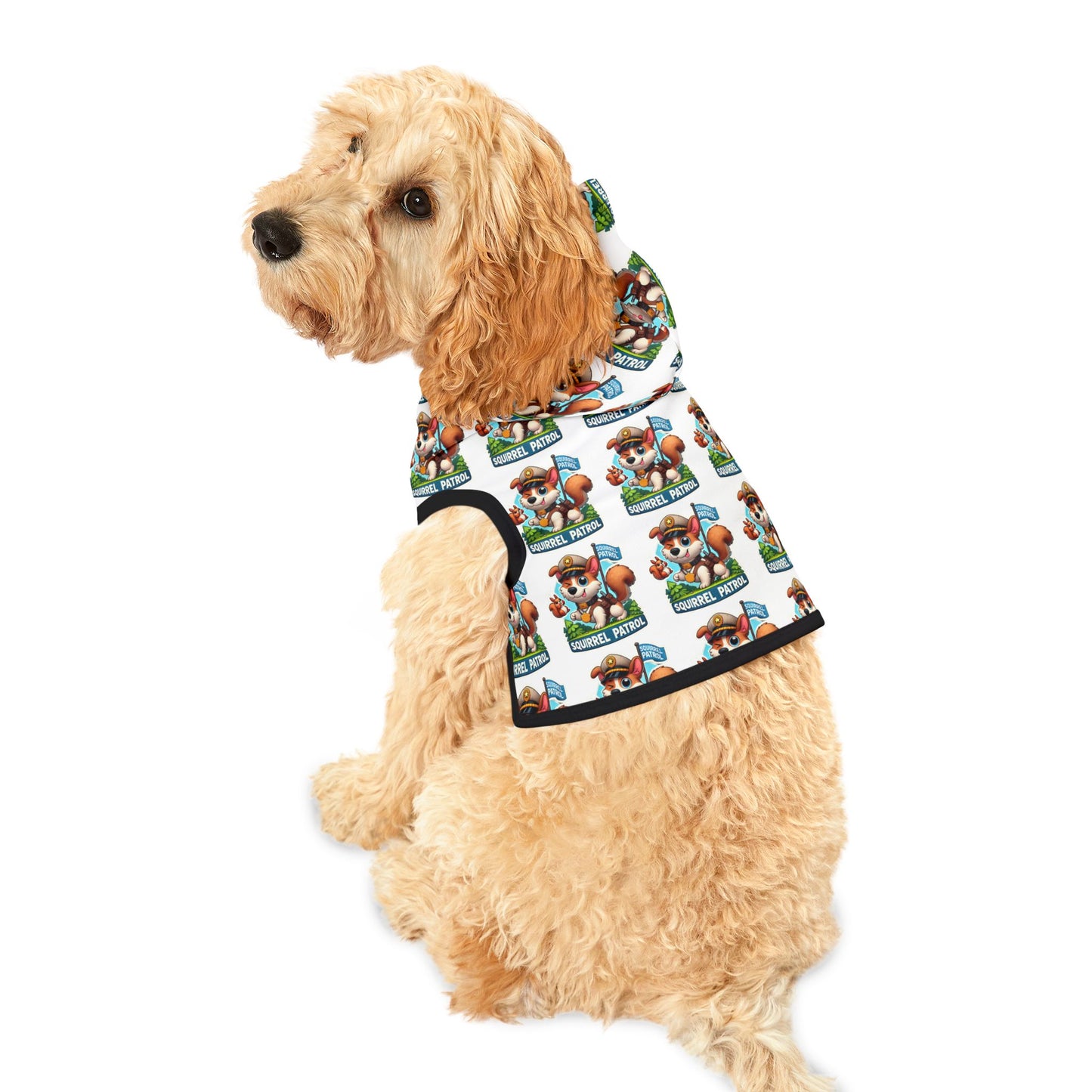 Squirrel Patrol Pet Hoodie (2)