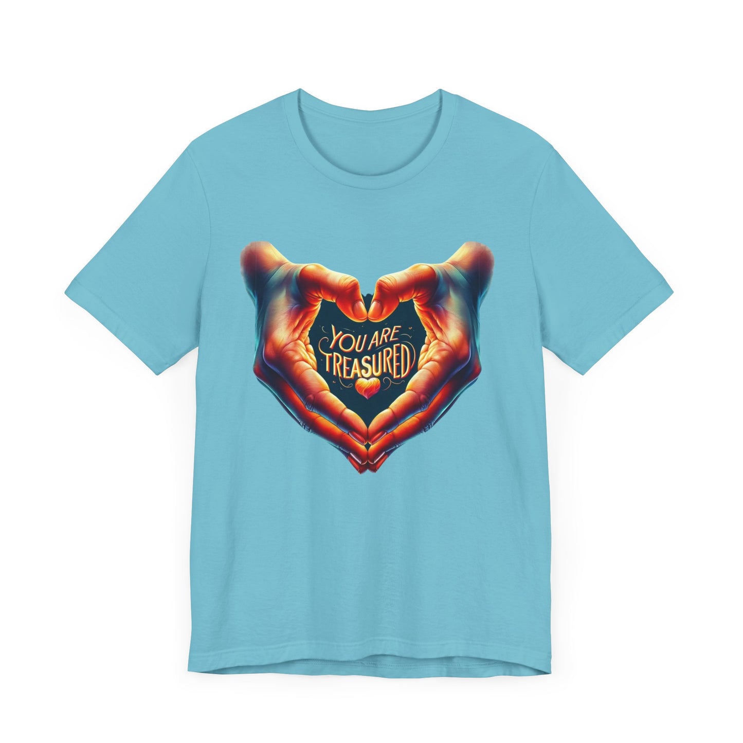 You Are Treasured - Both Sides Printed - Short Sleeve Tee