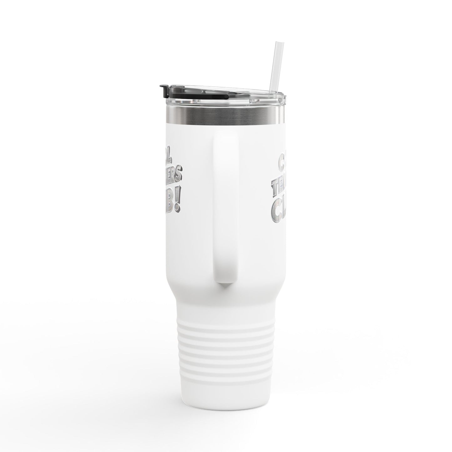 Cool Teacher's Club, Spill-proof, 40oz Stainless Steel Insulated Travel Mug
