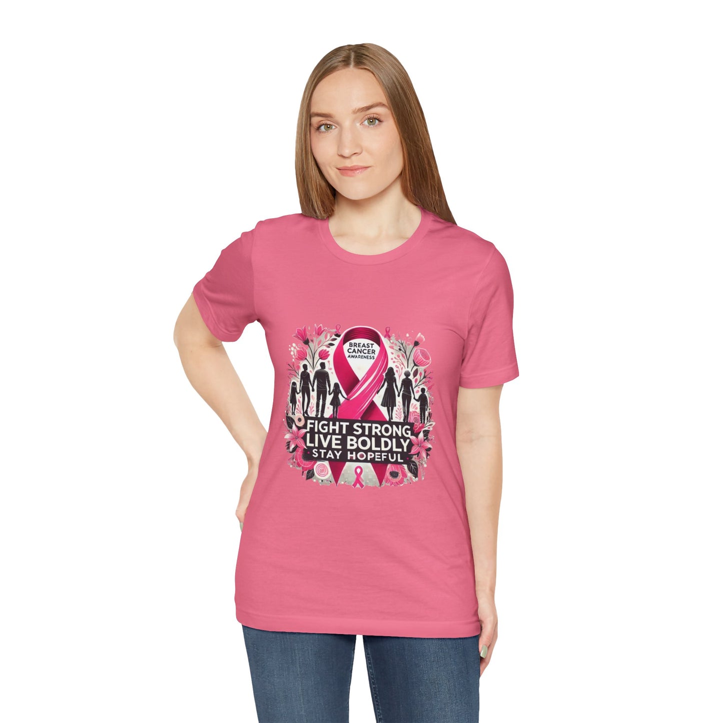 Breast Calendar Awareness Unisex Jersey Short Sleeve Tee