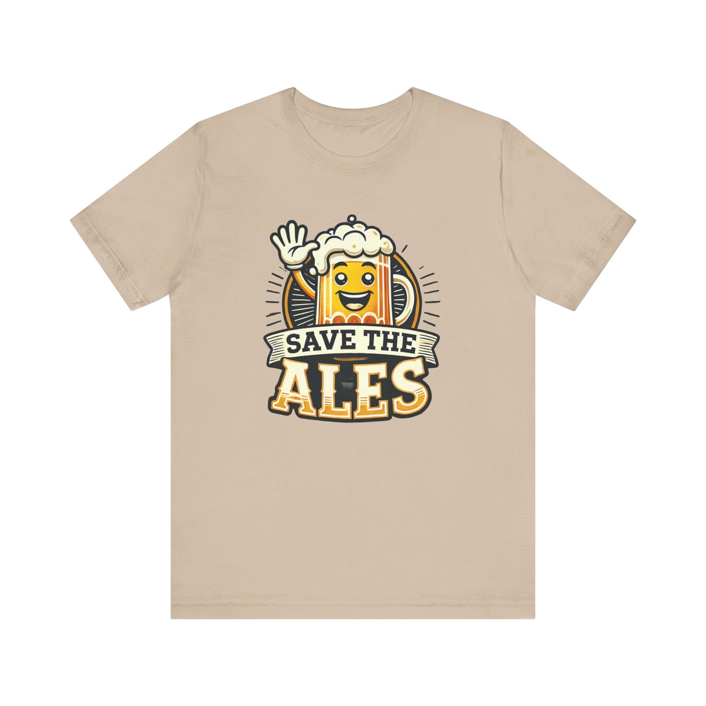 Save The Ales_V2 Unisex Jersey Short Sleeve Tee