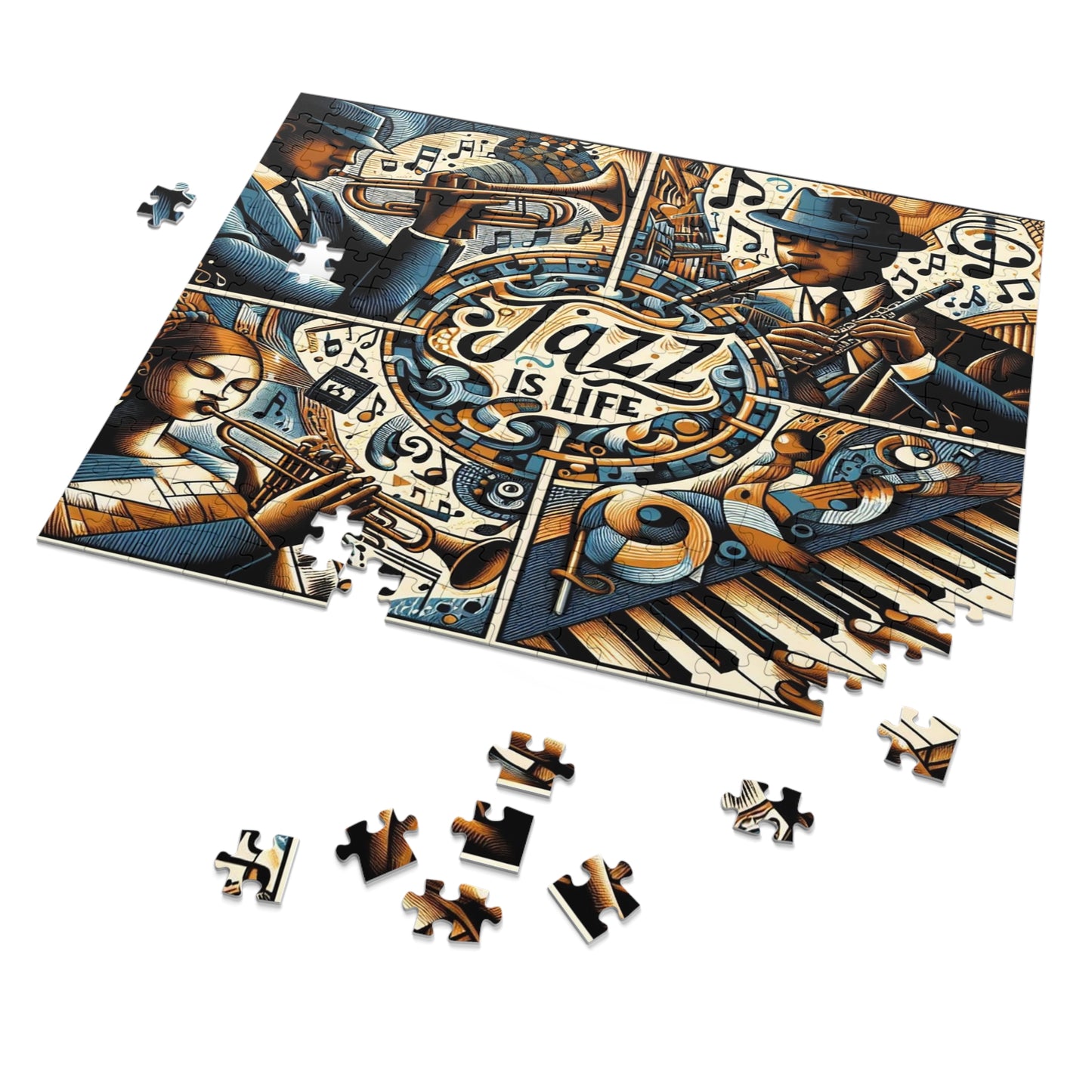 Jazz Is Life - Original Jigsaw Puzzle (30, 110, 252, 500, Piece)