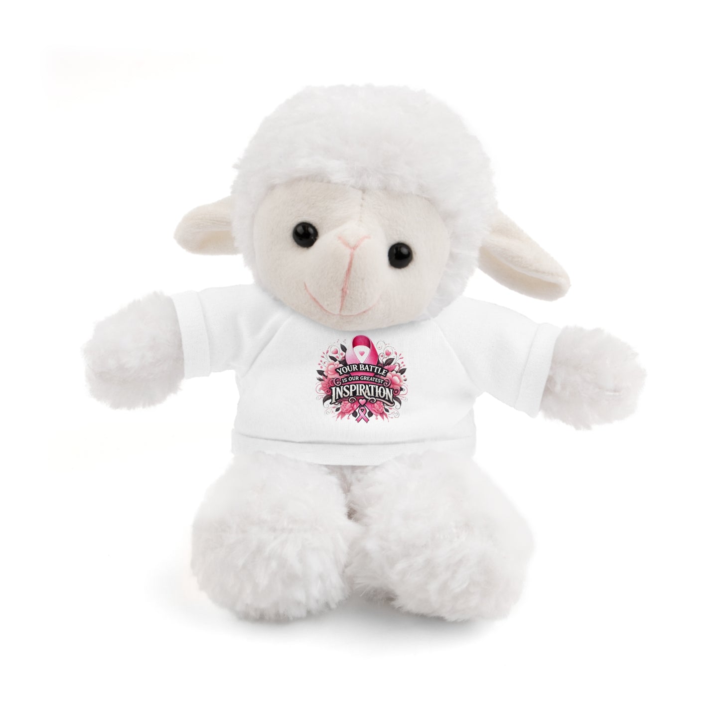 Breast Cancer Awareness Stuffed Animals with Tee