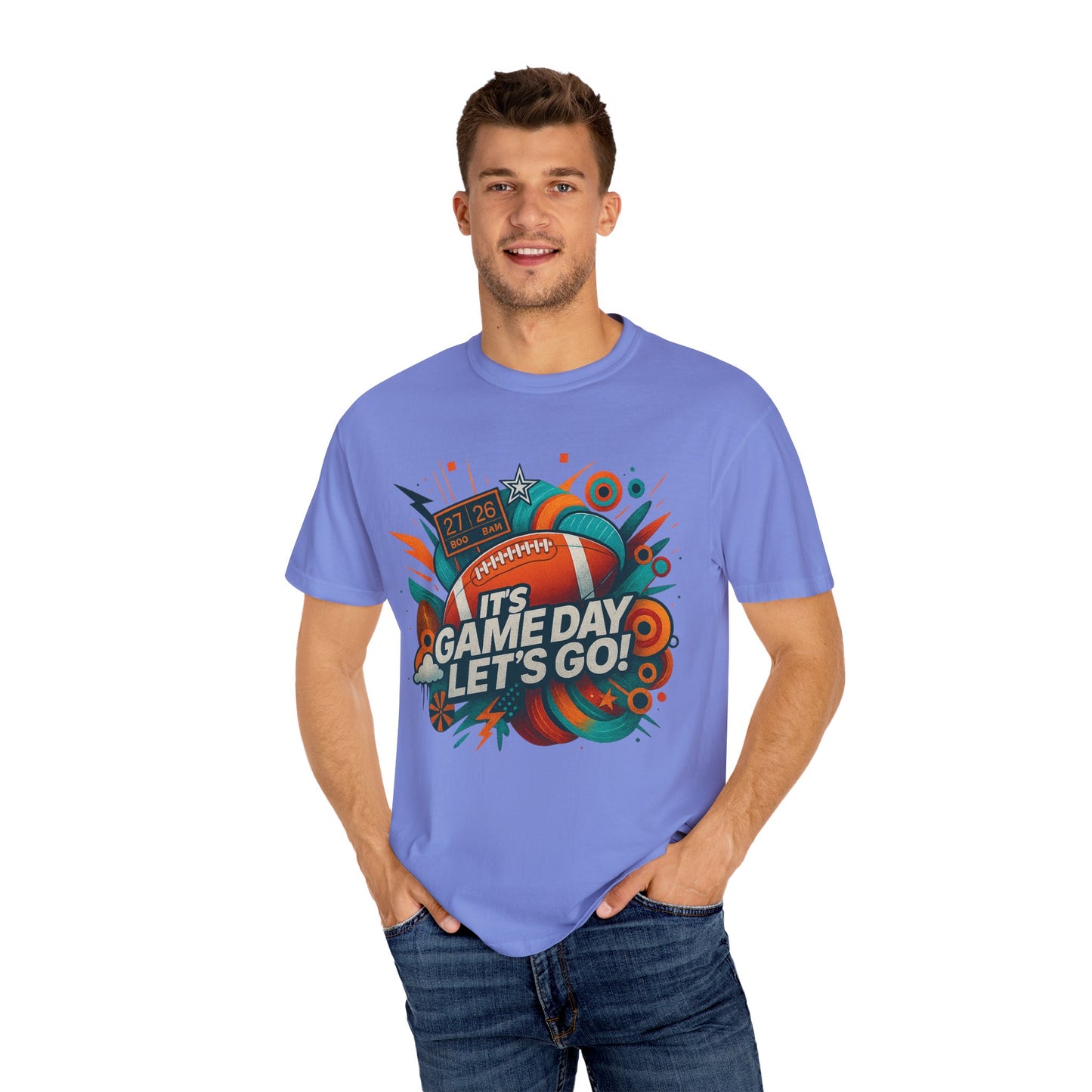 IT'S GAME DAY -  Unisex Garment-Dyed T-shirt