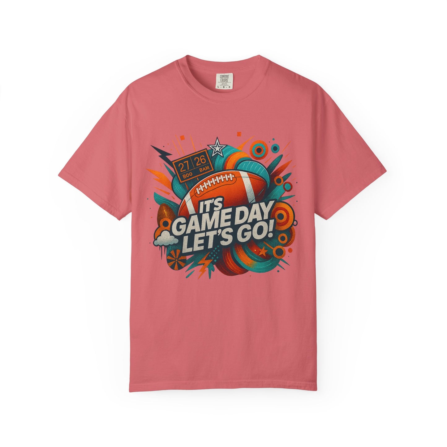 IT'S GAME DAY -  Unisex Garment-Dyed T-shirt