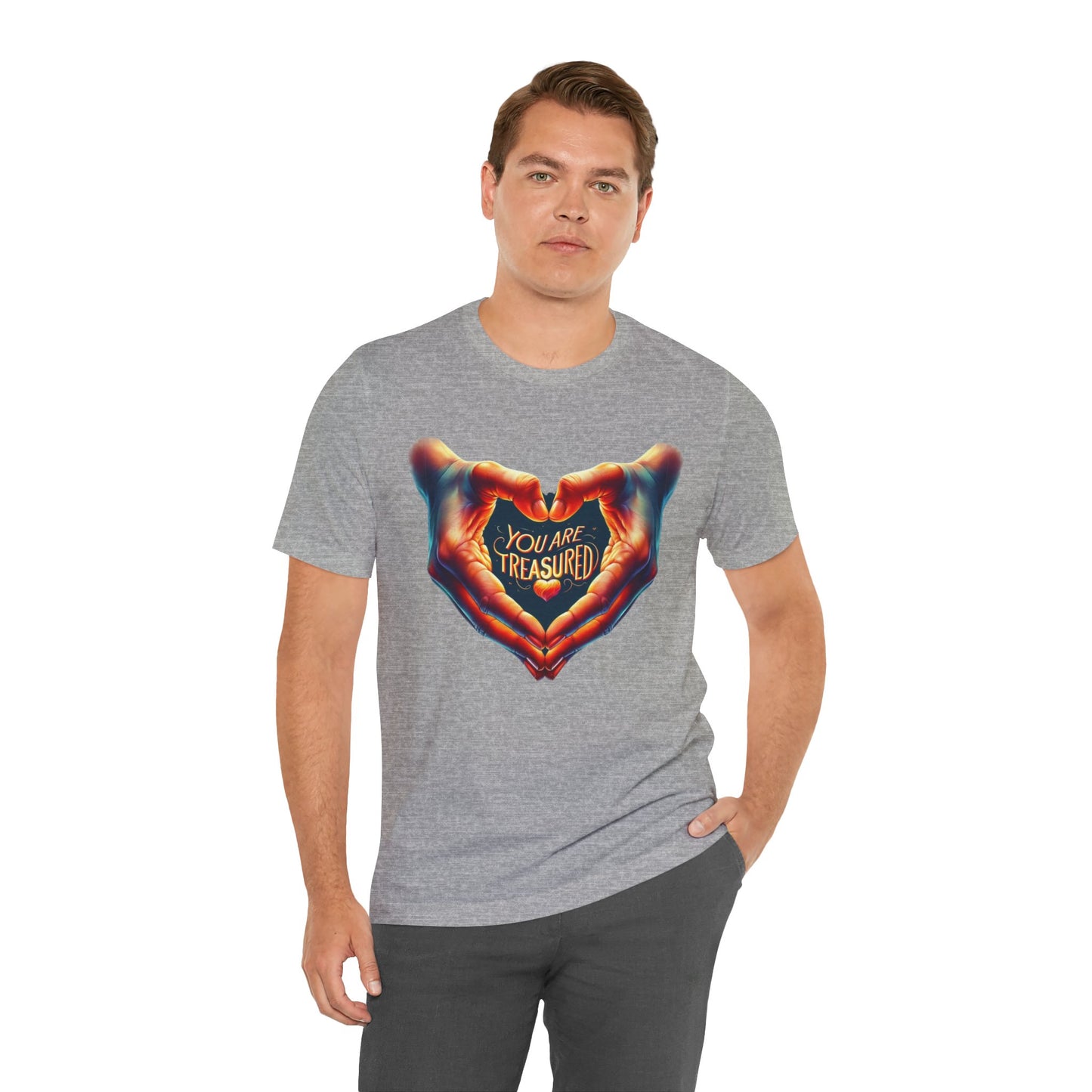 You Are Treasured - Both Sides Printed - Short Sleeve Tee
