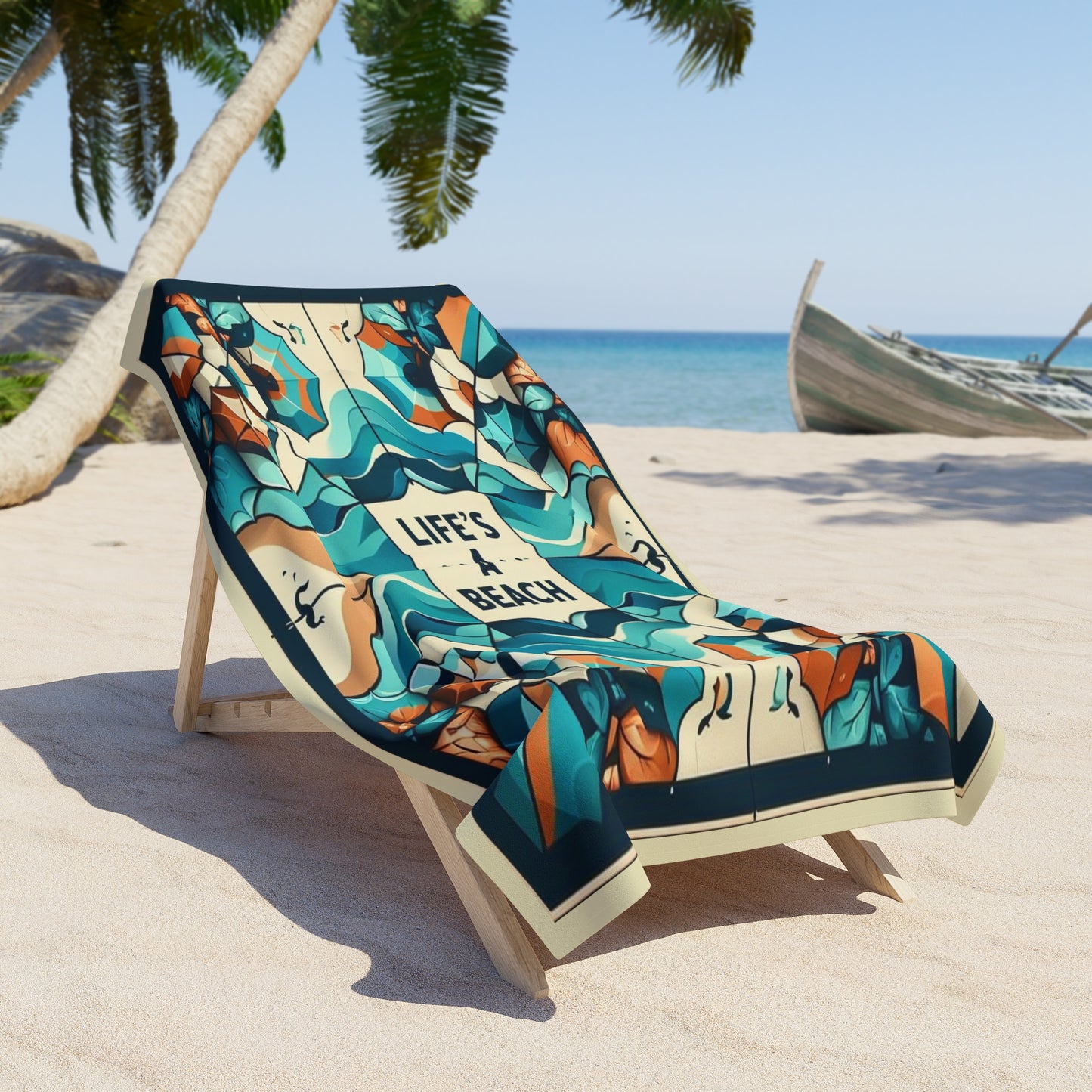 Life's A Beach - Beach Towel