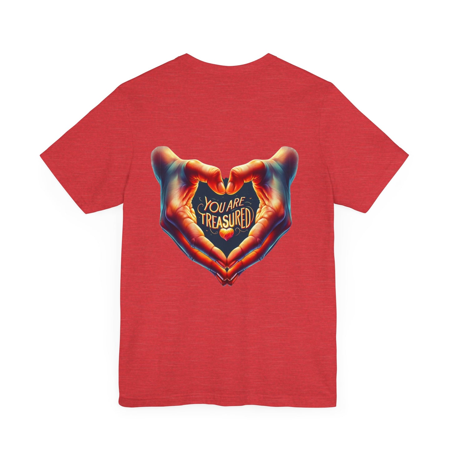 You Are Treasured - Both Sides Printed - Short Sleeve Tee