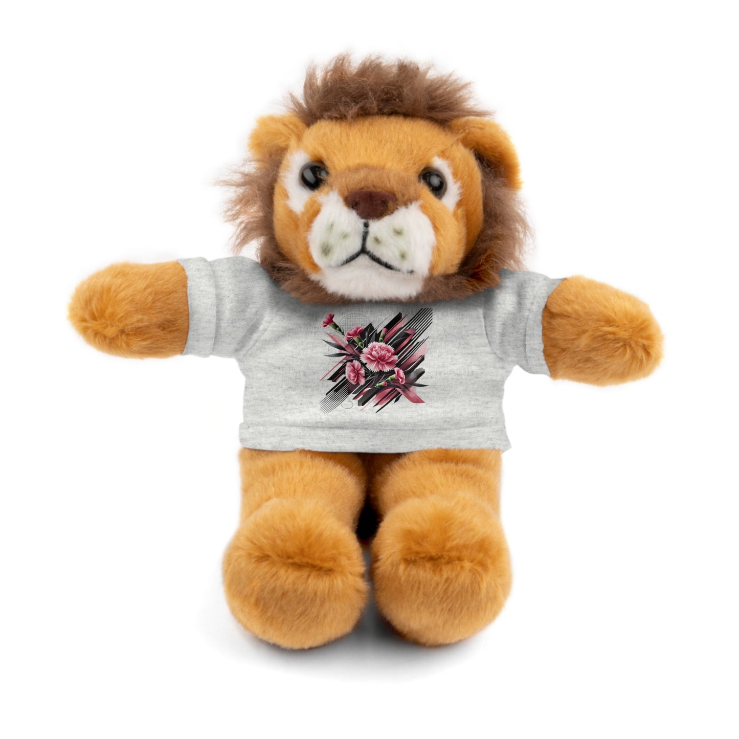 Pink Carnation Designer Stuffed Animals with Tee