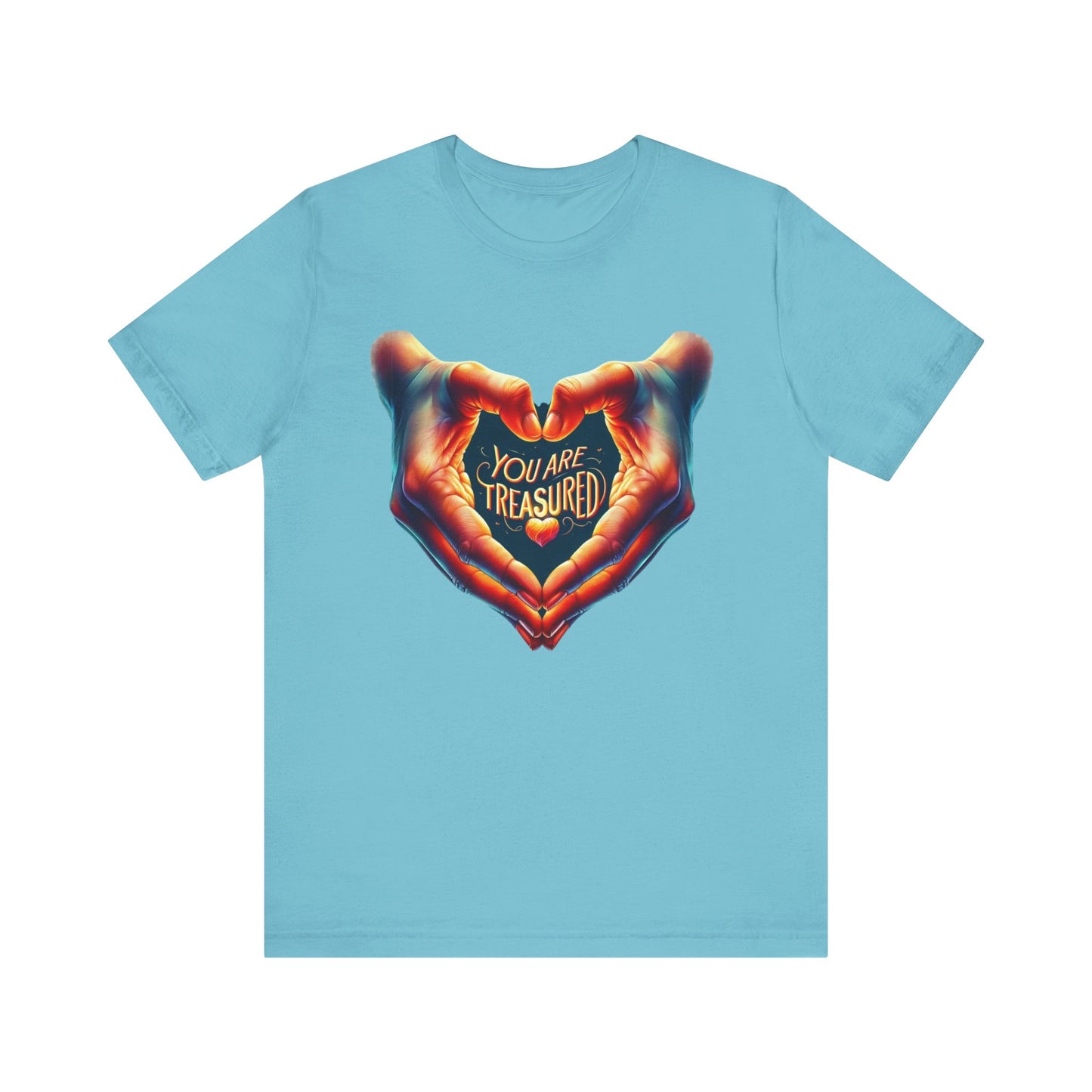 You Are Treasured - Both Sides Printed - Short Sleeve Tee