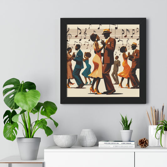 Those Brown Eyes -  Unique Wall Art - Framed Vertical Poster