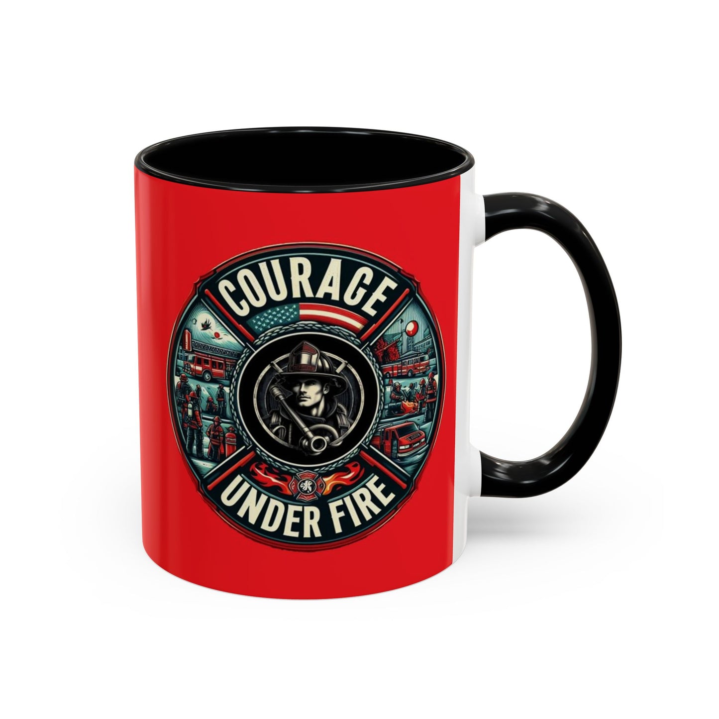 Courage Under Fire - 11oz, 15oz Coffee Mug