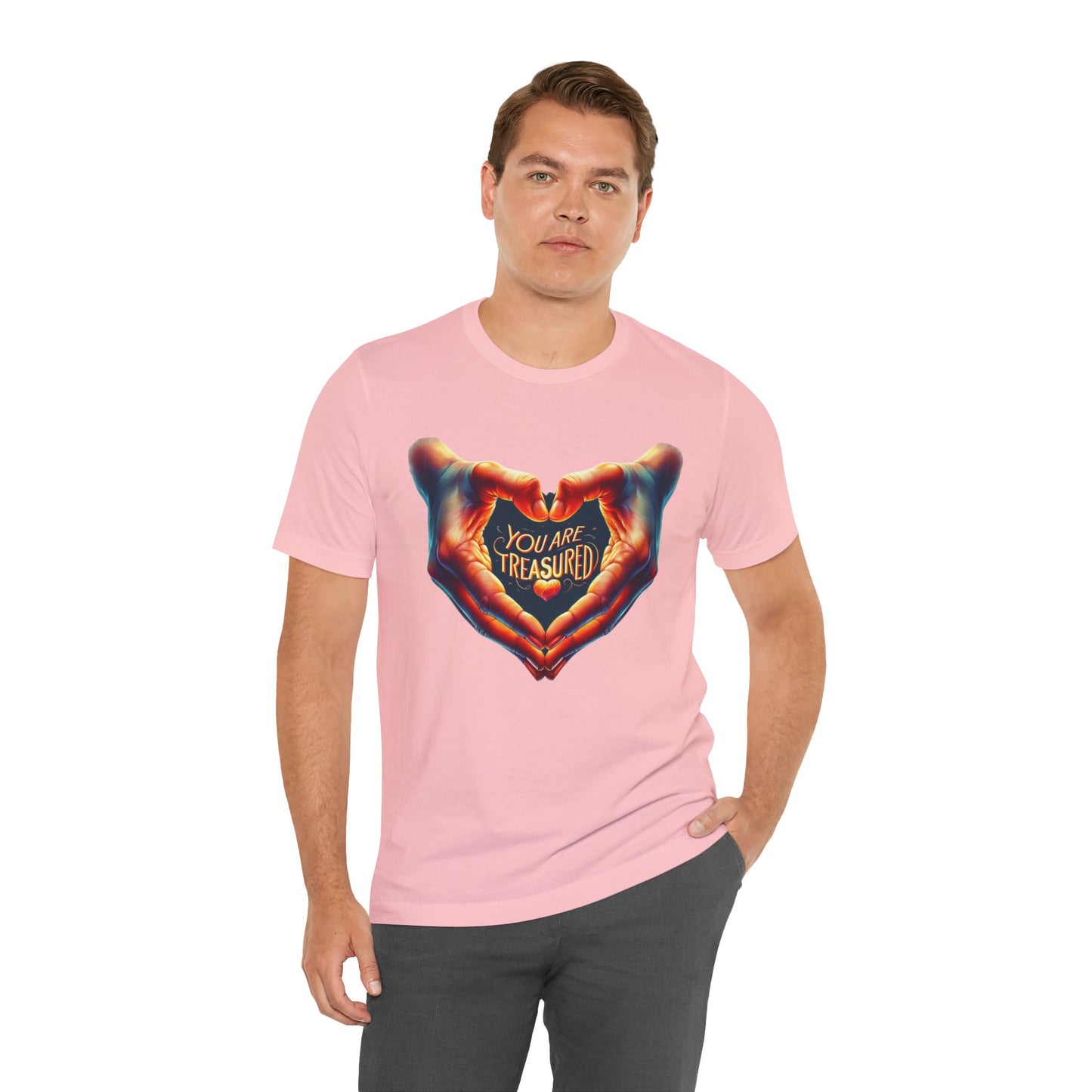 You Are Treasured - Both Sides Printed - Short Sleeve Tee