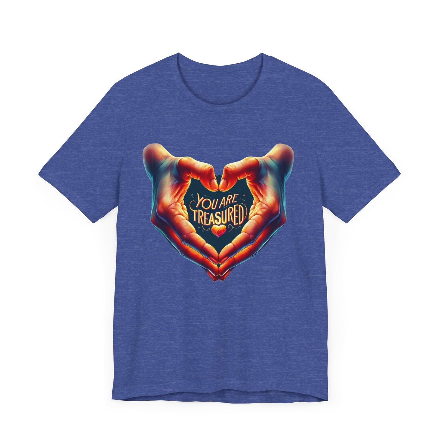 You Are Treasured - Both Sides Printed - Short Sleeve Tee