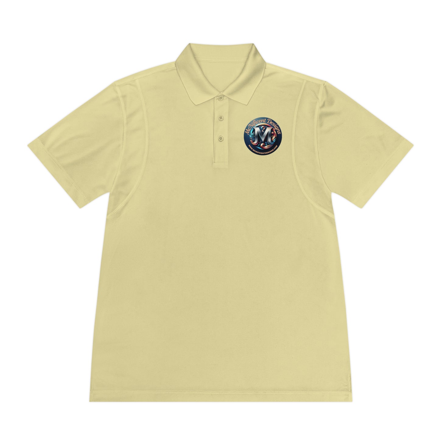 McNificent Designs Men's Sport Polo Shirt