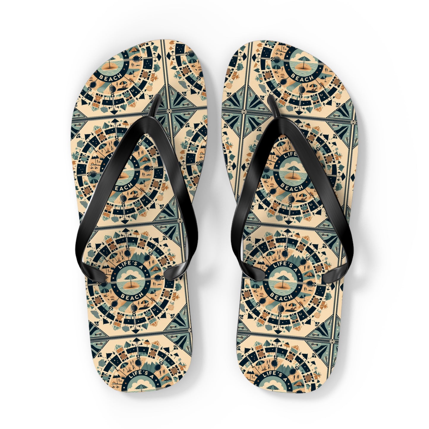 Life's A Beach Flip Flops