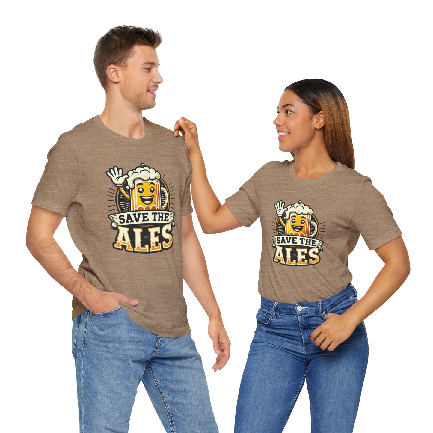 Save The Ales_V2 Unisex Jersey Short Sleeve Tee