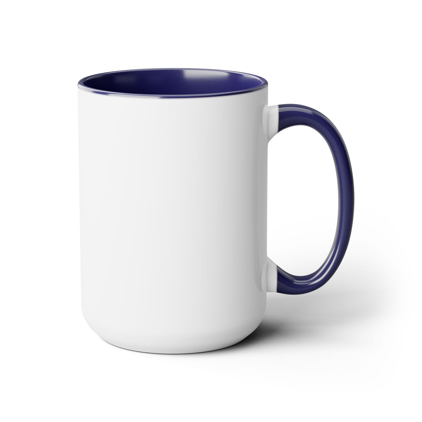 World's Greatest Teacher - Two-Tone Coffee Mugs, 15oz, (LeftG1)
